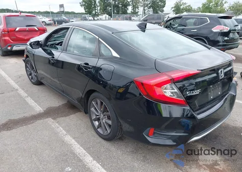 2020 Honda Civic Ex-L from USA, damaged, VIN 19XFC1F71LE201963